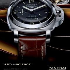 Imagem da notícia: Officine Panerai com campanha publicitária