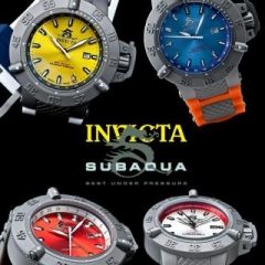 Imagem da notícia: Invicta Watch prima pela originalidade