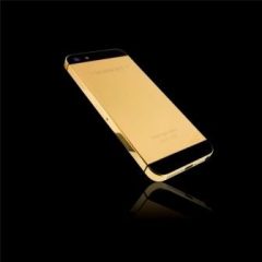 Imagem da notícia: Golden Dreams apresenta iPhone5 em ouro