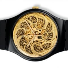Imagem da notícia: Swatch rende-se &agrave; filigrana
