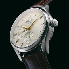 Imagem da notícia: Seiko celebra 60 anos com “remake” do primeiro rel&oacute;gio autom&aacute;tico