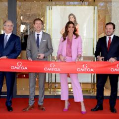 Imagem da notícia: Cindy Crawford na abertura da boutique OMEGA em Portugal