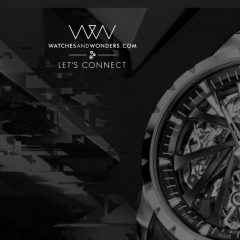 Imagem da notícia: Watches & Wonders 2020  com edição online
