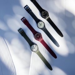 Imagem da notícia: Swatch: coleção 1983 com materiais de origem biológica