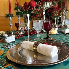 Imagem da notícia: Tavares surpreende com a mesa de Natal “Art à Table”