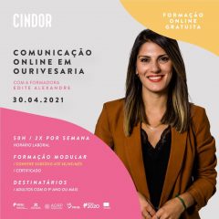 Imagem da notícia: Cindor: formação de comunicação online em ourivesaria