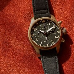 Imagem da notícia: IWC e Mr Porter: a edição limitada do Pilot Chronograph