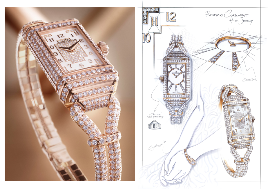 Imagem da notícia: Jaeger-Lecoultre mostra o Reverso One Cordonnet Duetto Jewellery
