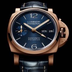 Imagem da notícia: Panerai adiciona ao portefólio o Luminor Perpetual Calendar Panerai Goldtech™ e o Platinumtech™