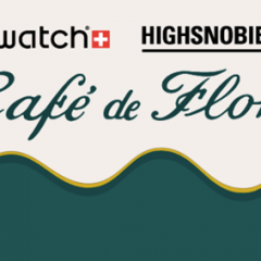 Imagem da notícia: Swatch lança edição especial dedicada ao Café de Flore