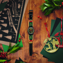 Imagem da notícia: <strong>Golden Merry: o relógio da Swatch para este Natal</strong>