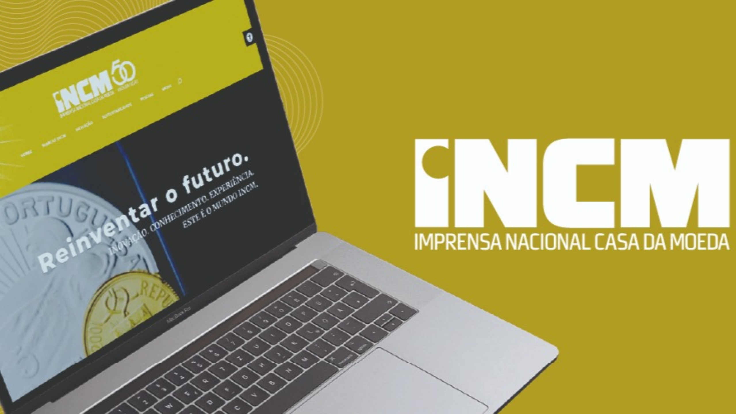 Imagem da notícia: <strong>INCM Presents a New Digital Image with Its “Eyes Set On The Future”</strong>