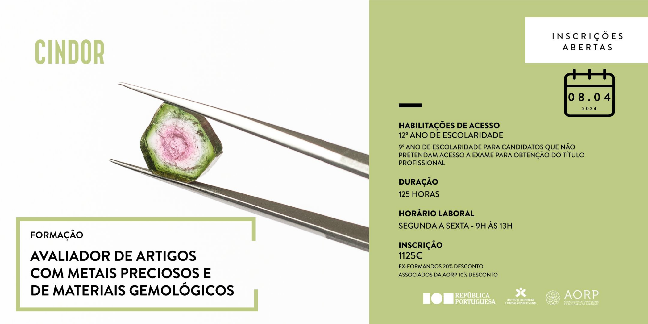 Imagem da notícia: Cindor promove curso de avaliador de artigos com metais preciosos e materiais gemológicos