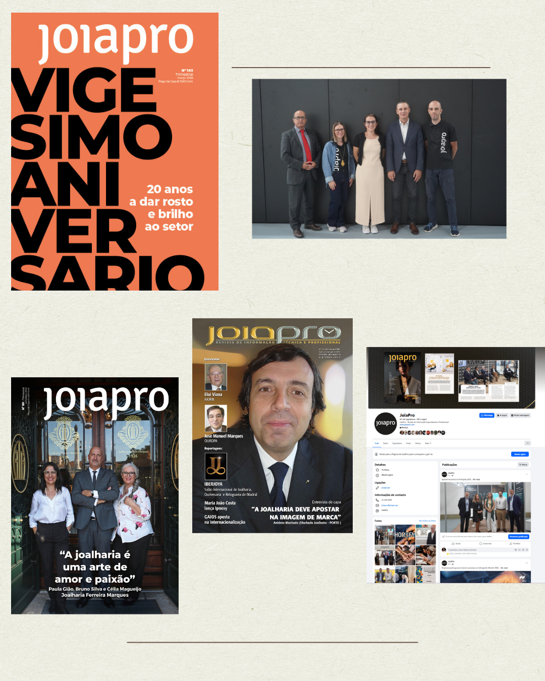 Imagem da notícia: JoiaPro, 20 anos a dar rosto e brilho ao setor