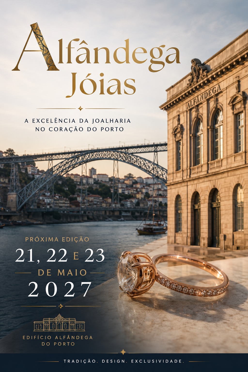 Imagem da notícia: Alfândega Jóias regressa ao Porto em maio de 2027