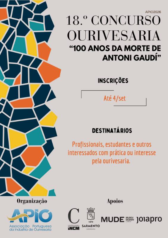 Imagem da notícia: Já se inscreveu no Concurso de Ourivesaria da APIO?